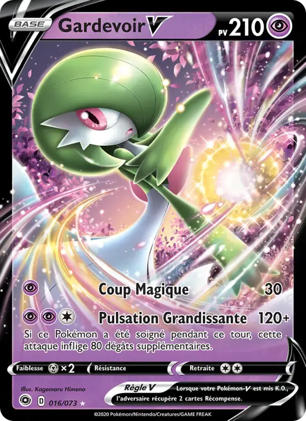 Carte Pokémon Gardevoir V #16 — La Voie du Maître
