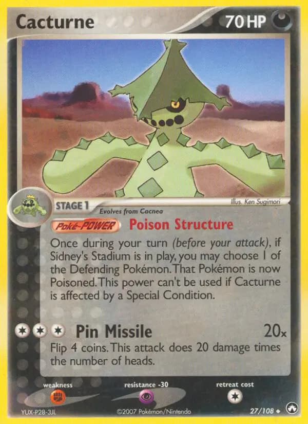 Cacturne #27 — Power Keepers