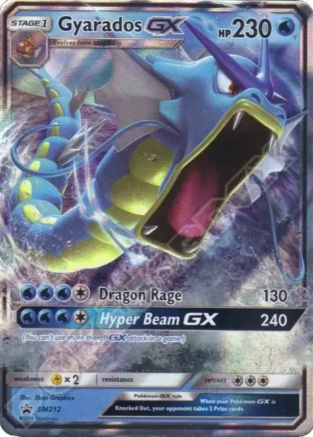 Carte Pokémon Léviator-GX #SM212 — Jumbo