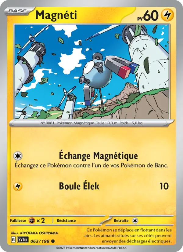 Carte Pokémon Magnéti #063 — Écarlate et Violet