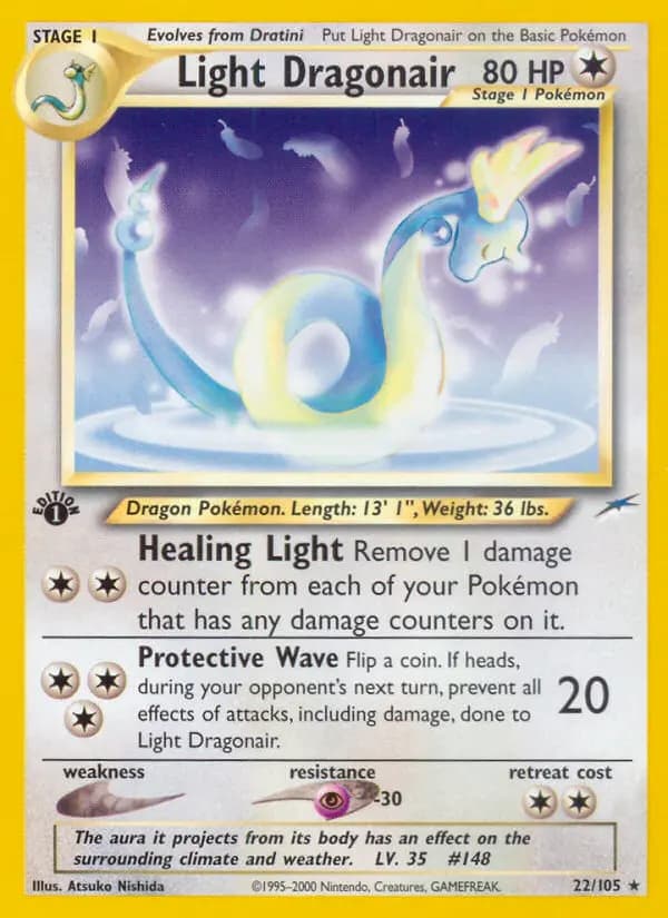 Light Dragonair #22 — Neo Destiny