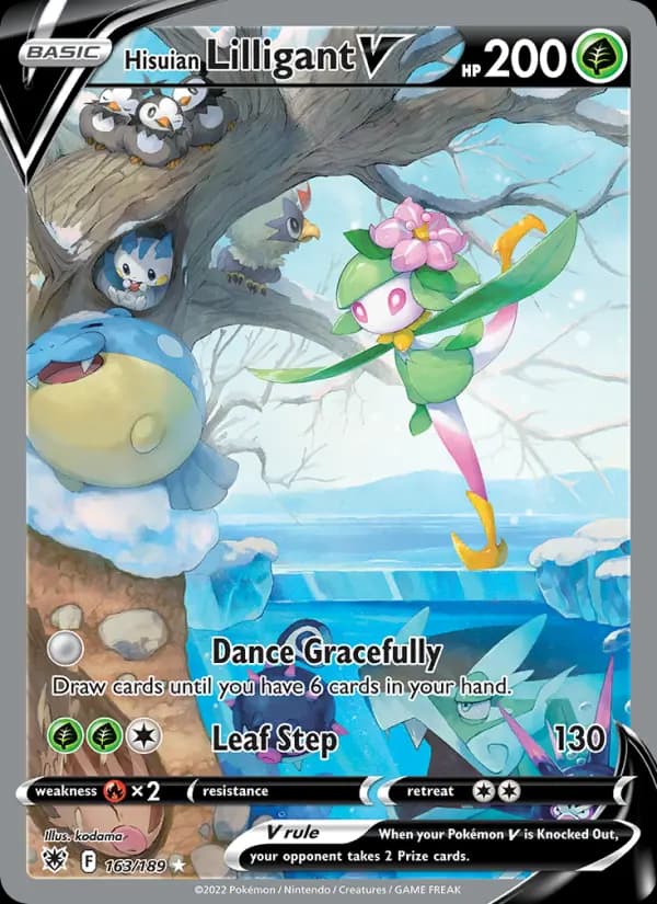 Hisuian Lilligant V #163 — Astral Radiance