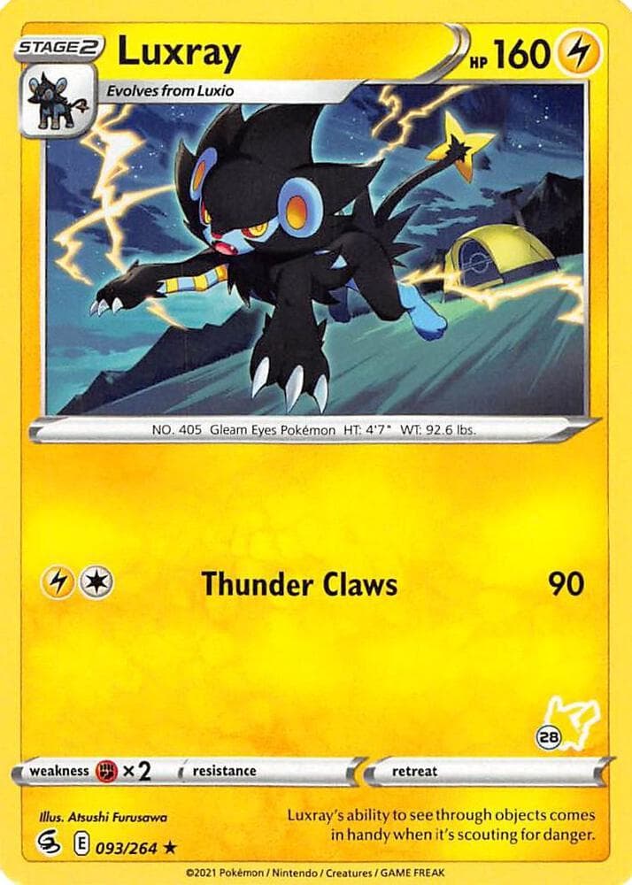 Luxray #093 Stamp — Fusion Strike