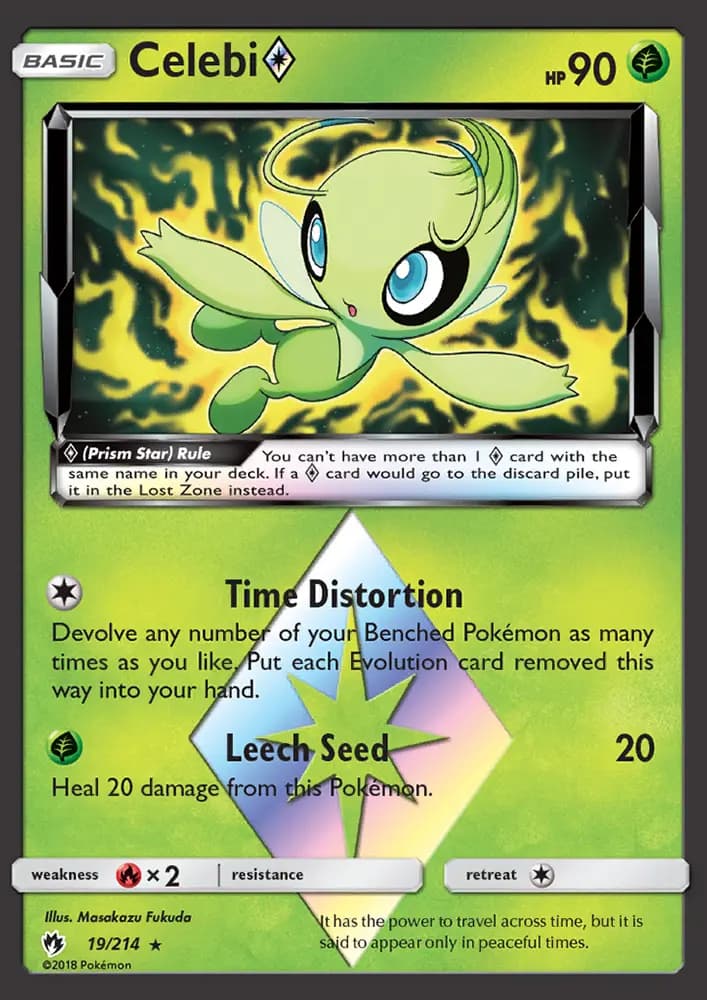 Celebi ◇ #19 — Lost Thunder