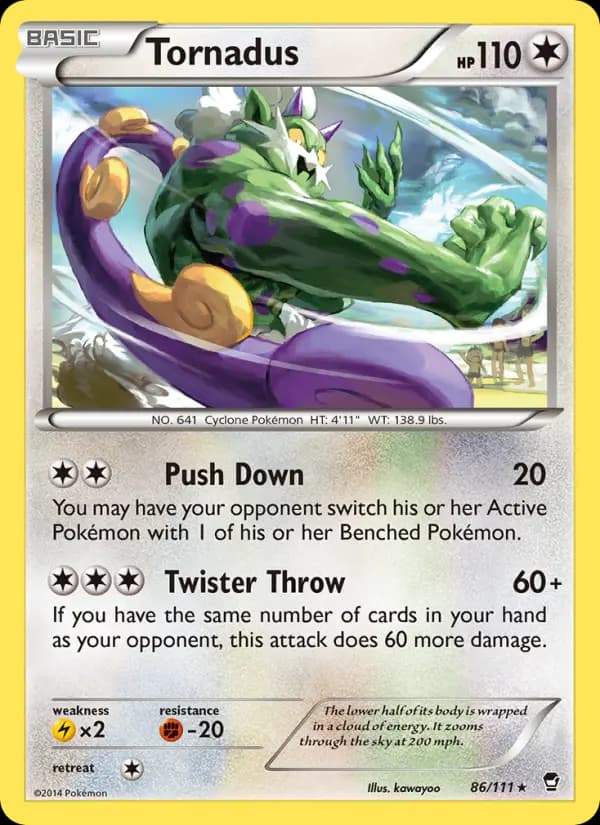 Tornadus #86 — Furious Fists