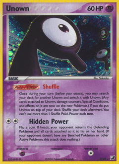 Unown (Z) #R — Unseen Forces