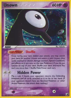 Carte Pokémon Zarbi #R — Forces Cachées