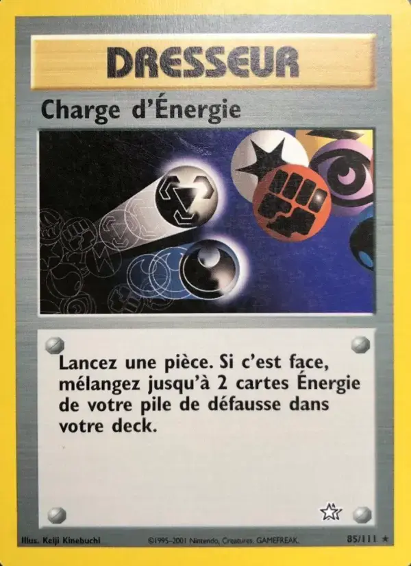 Carte Pokémon Charge d'Énergie #85 — Neo Genesis