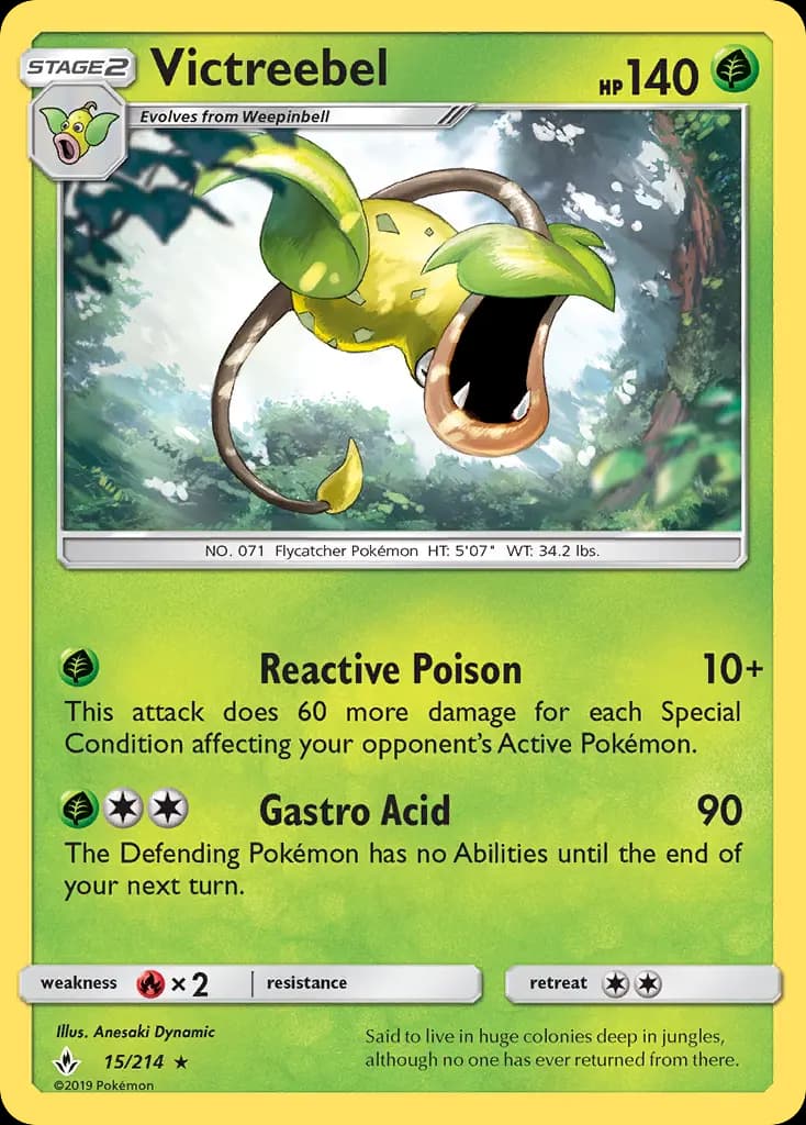 Victreebel #15 — Unbroken Bonds