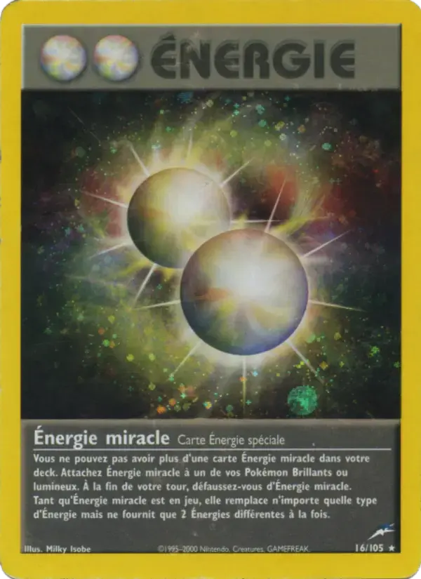 Carte Pokémon Énergie miracle #16 — Neo Destiny