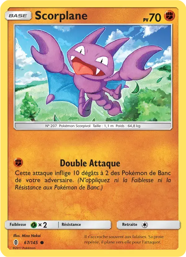 Carte Pokémon Scorplane #67 — Gardiens Ascendants