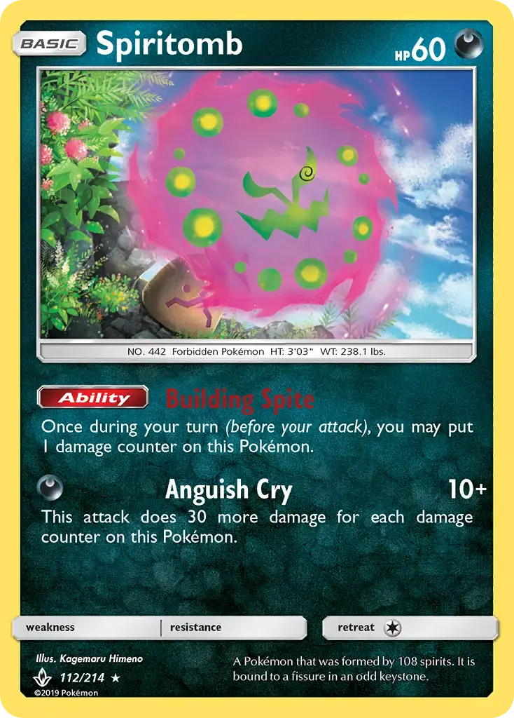 Spiritomb #112 — Unbroken Bonds