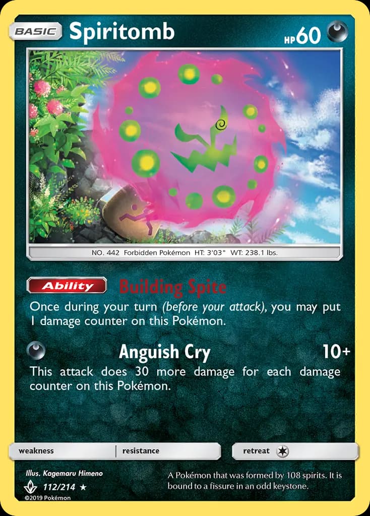 Spiritomb #112 — Unbroken Bonds