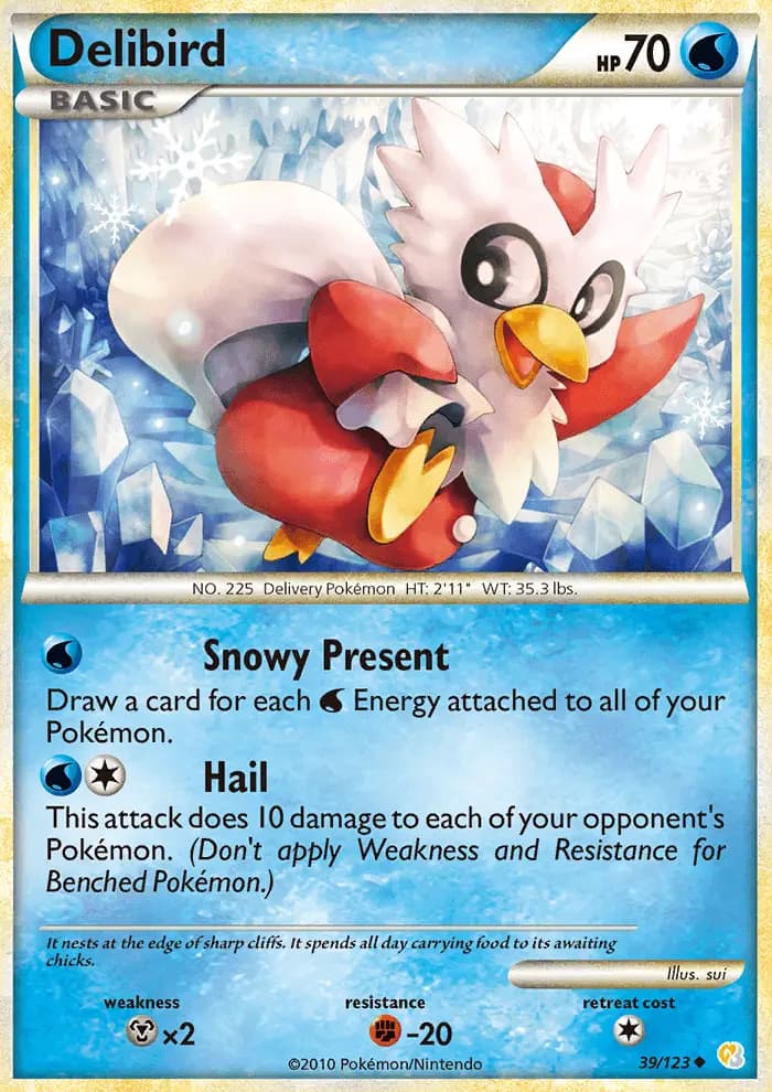 Delibird #39 — HeartGold SoulSilver