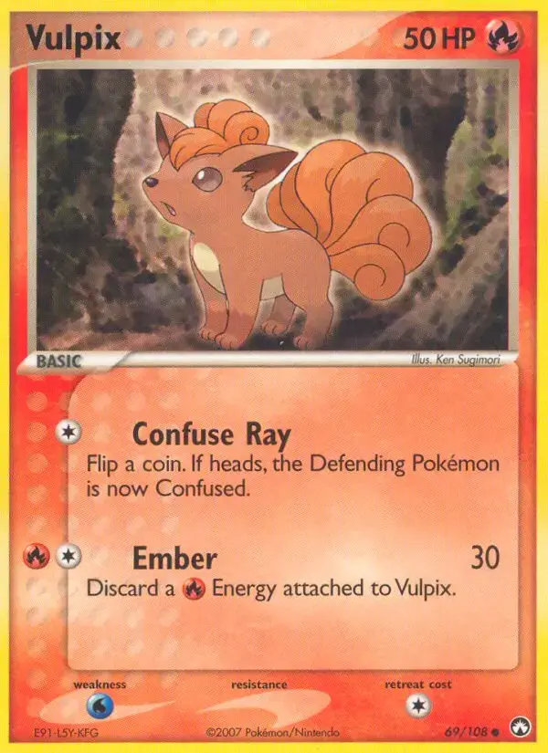 Vulpix #69 — Power Keepers