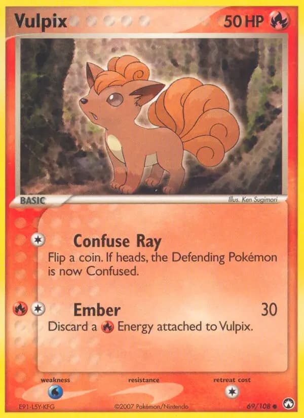 Vulpix #69 — Power Keepers