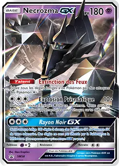 Carte Pokémon Necrozma GX #SM58 — Promos Soleil et Lune