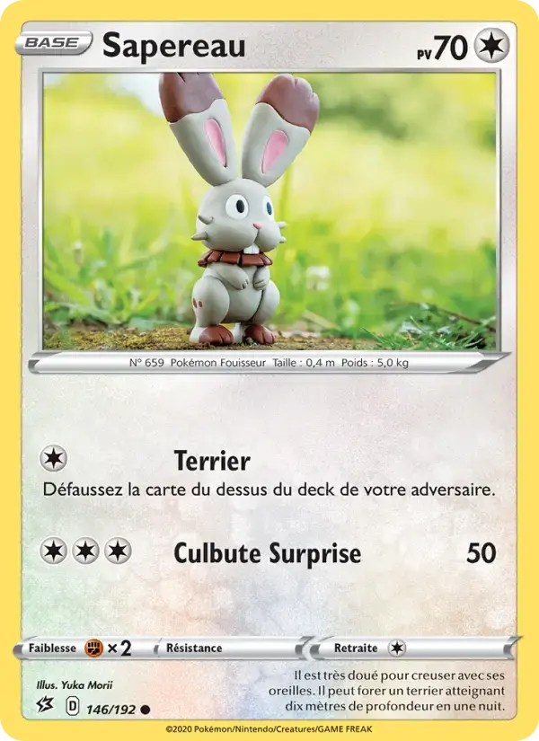 Carte Pokémon Sapereau #146 — Clash des Rebelles