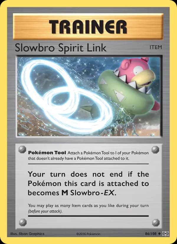 Slowbro Spirit Link #86 — Evolutions