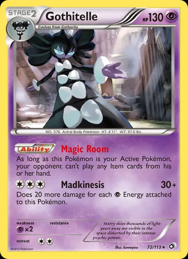 Gothitelle #72 — Legendary Treasures
