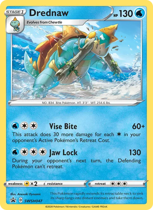 Drednaw #SWSH047 — Sword & Shield Promos