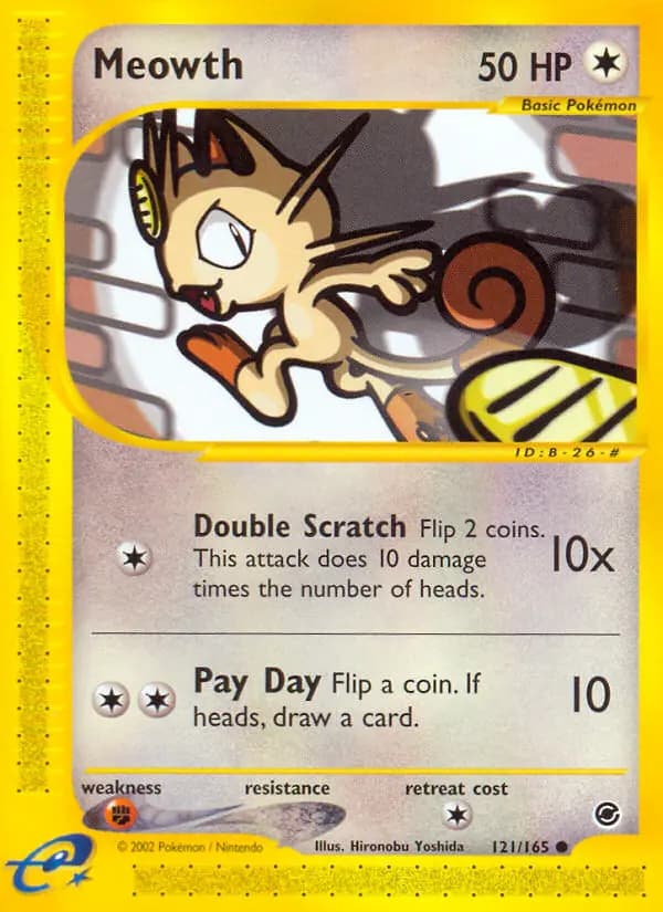 Meowth #121 — Expedition