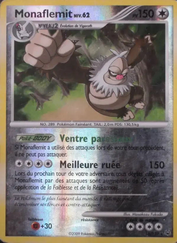 Carte Pokémon Monaflemit #16 — Platine