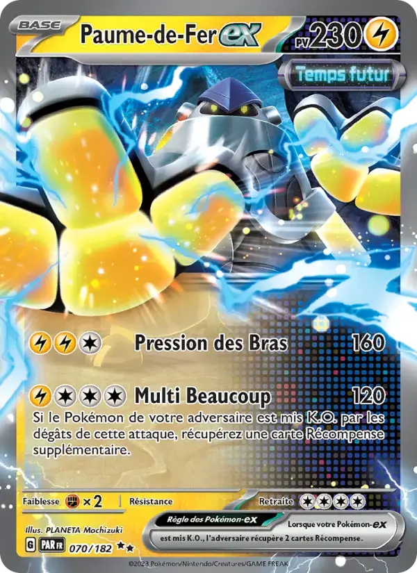 Carte Pokémon Paume-de-Fer-ex #070 — Faille Paradoxe