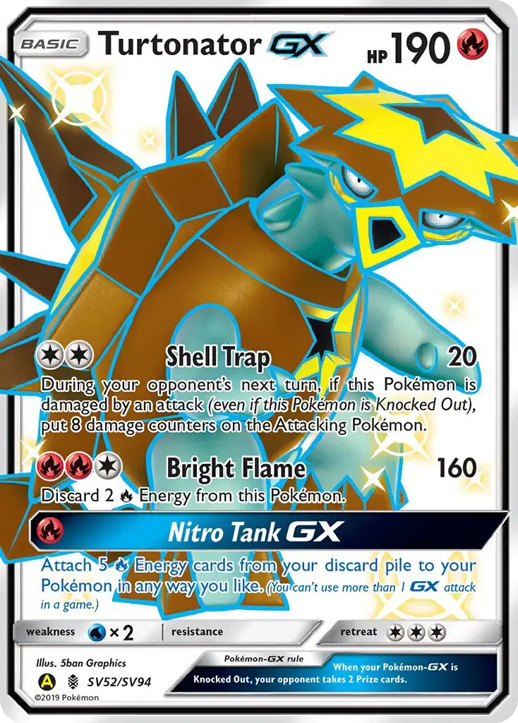 Turtonator-GX #SV52 — Hidden Fates