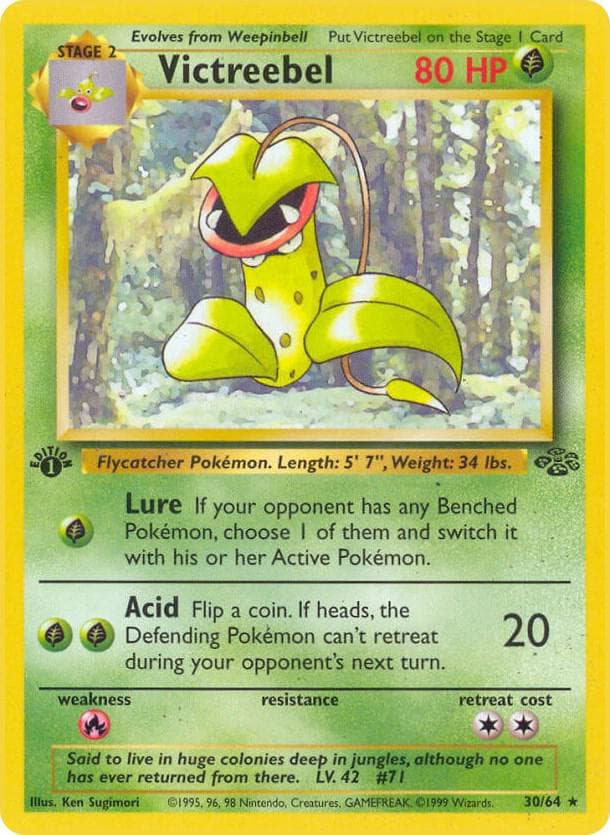 Victreebel #30 — Jungle