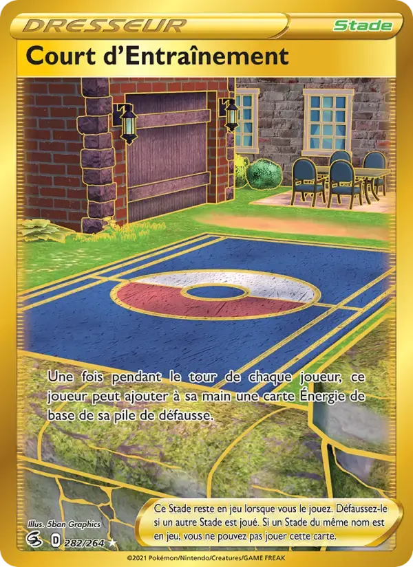 Carte Pokémon Court d'Entraînement #282 — Poing de Fusion
