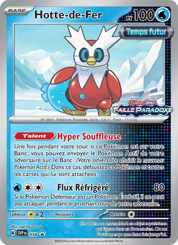 Carte Pokémon Hotte-de-Fer #058 — Promos Écarlate et Violet