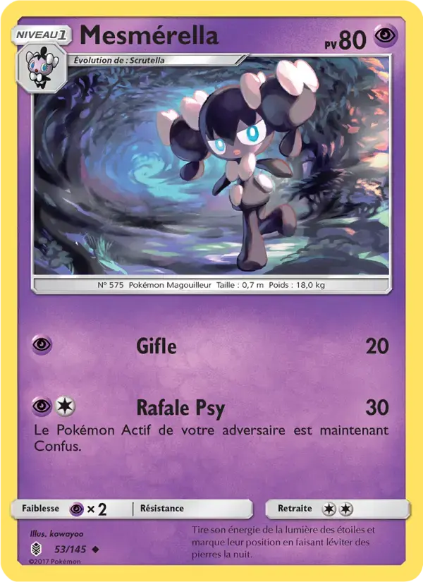 Carte Pokémon Mesmérella #53 — Gardiens Ascendants