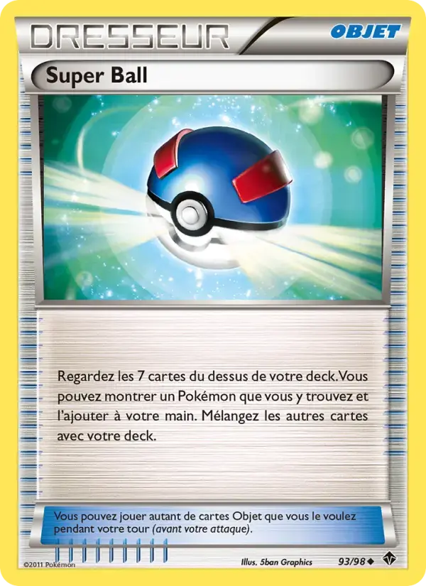 Carte Pokémon Super Ball #93 — Pouvoirs Émergents