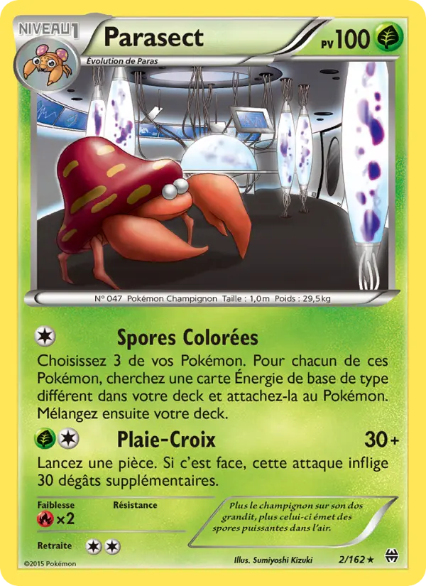 Carte Pokémon Parasect #2 — Impulsion Turbo