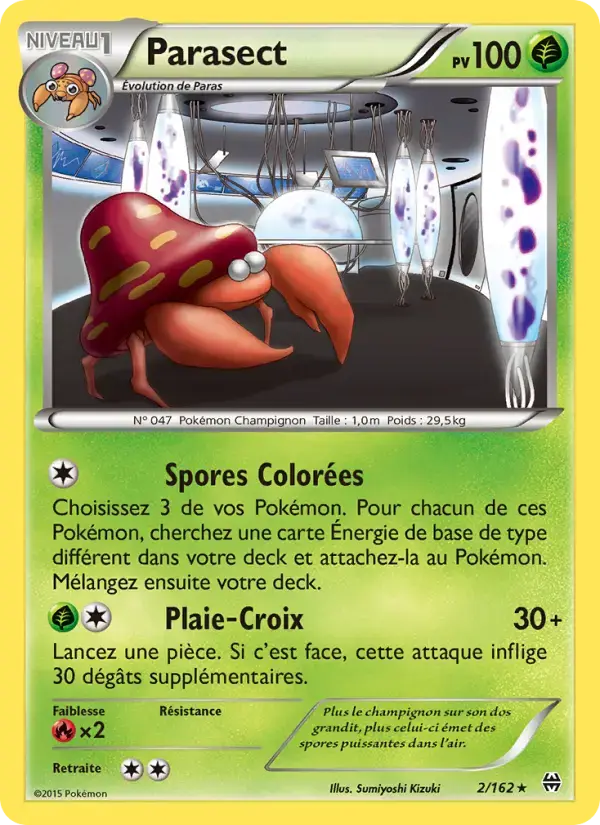 Carte Pokémon Parasect #2 — Impulsion Turbo