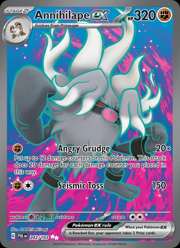 Annihilape ex #242 — Paldea Evolved