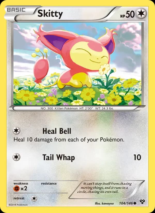 Skitty #104 — XY