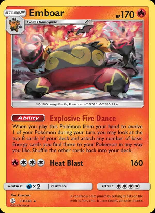 Emboar #33 — Cosmic Eclipse