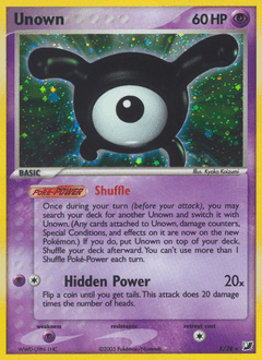 Unown (Z) #X — Unseen Forces