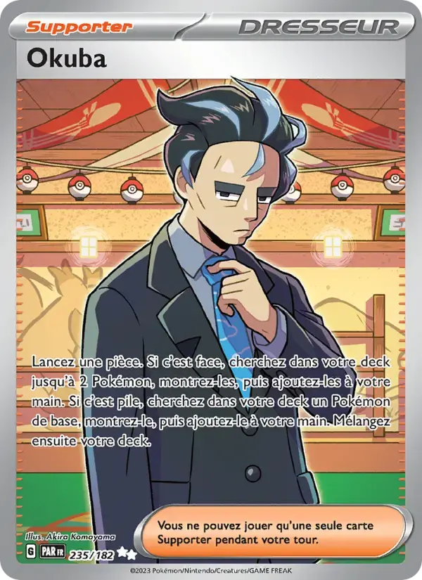 Carte Pokémon Okuba #235 — Faille Paradoxe