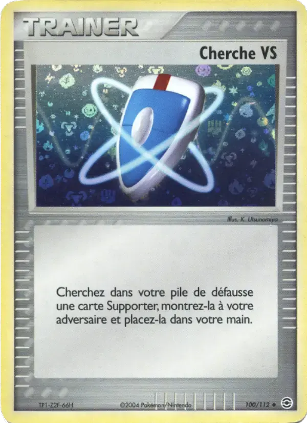 Carte Pokémon Cherche VS #100 — Rouge Feu & Vert Feuille