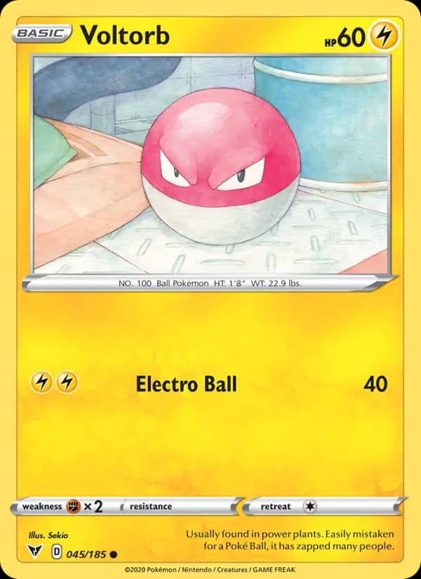 Voltorb #45 — Vivid Voltage