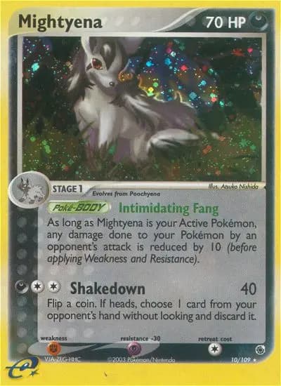 Mightyena #10 — Ruby & Sapphire