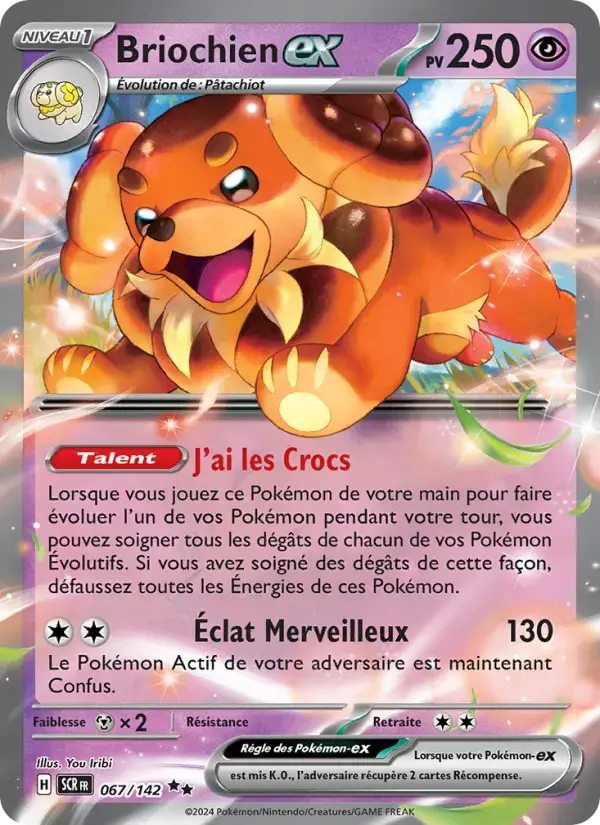 Carte Pokémon Briochien-ex #067 — Couronne Stellaire