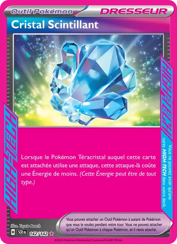 Carte Pokémon Cristal Scintillant #142 — Couronne Stellaire