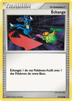 Carte Pokémon Échange #119 — Diamant et Perle