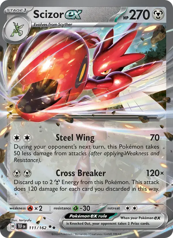 Scizor ex #111 — Temporal Forces