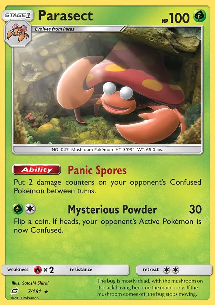 Parasect #7 — Team Up