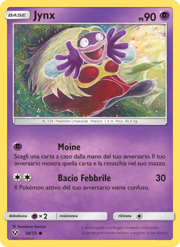 Carte Pokémon Lippoutou #38 — Légendes Brillantes